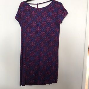 Roxy short sleeve bohemian dress